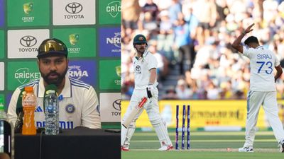 'Few words can be exchanged...': Rohit Sharma breaks silence on Mohammed Siraj's uproarious act against Travis Head in Adelaide Test Rohit Sharma along with Mohammed Siraj and Travis Head