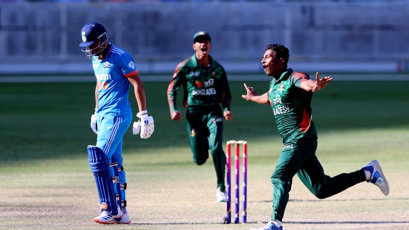 INDU19 vs BANU19: Bangladesh beat India by 59 to win ACC U19 Asia Cup title for second consecutive time Bangladesh team celebrating win