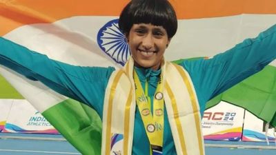 Pooja scales new heights in high jump, Jay Kumar improves 400m record on day-three of 39th National Junior Athletics Championships Star high jumper Pooja in frame