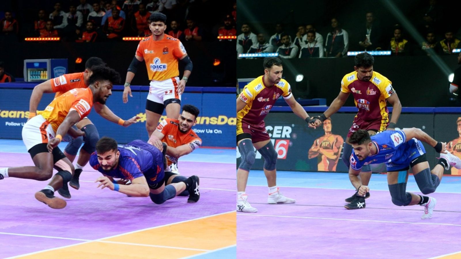 Pro Kabaddi League 2024: Haryana Steelers register resounding win over Telugu Titans; Dabang Delhi K.C. edge past Puneri Paltan Pro Kabaddi League 2024: Haryana Steelers register resounding win over Telugu Titans; Dabang Delhi K.C. edge past Puneri Paltan