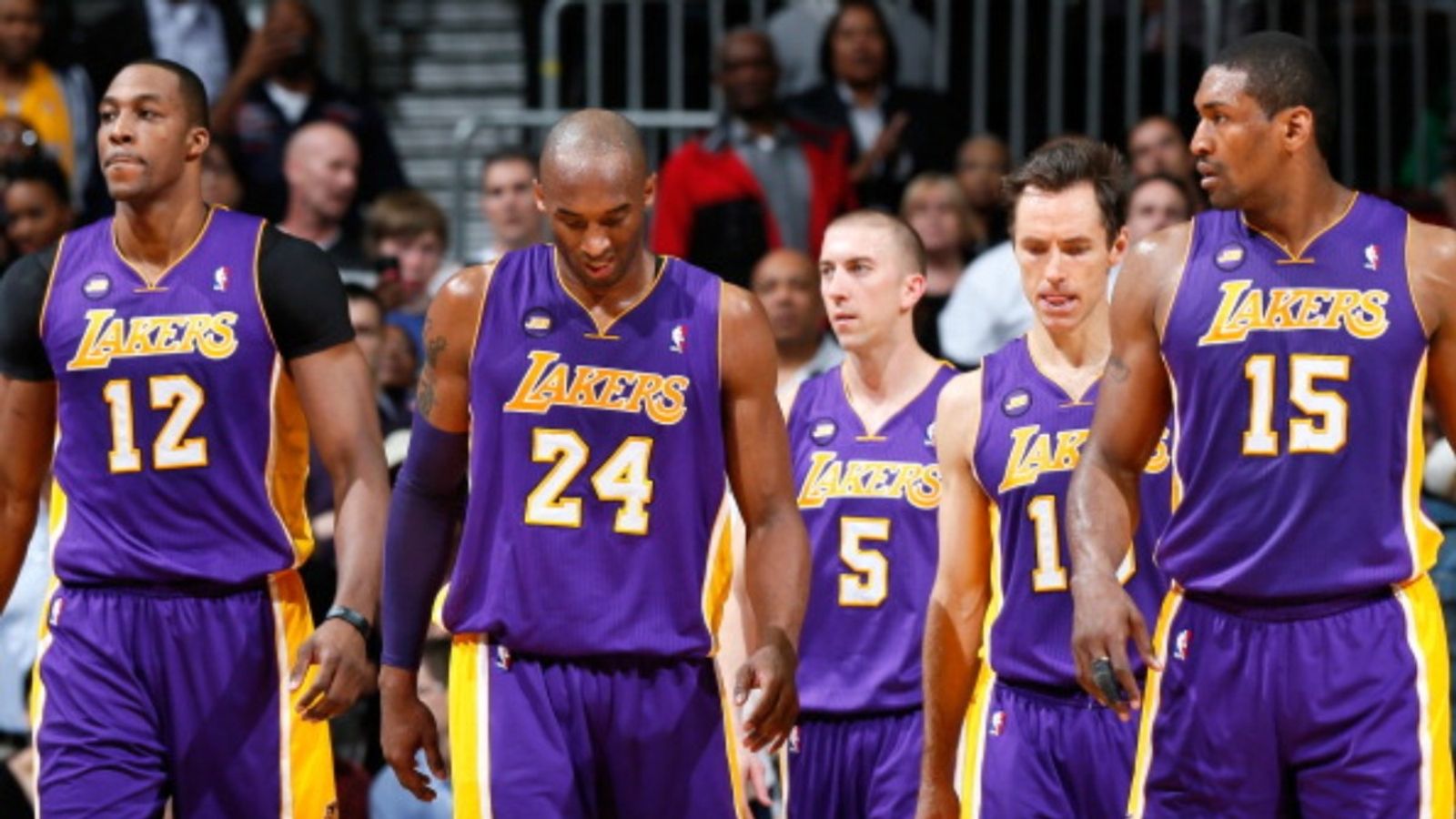 'I was upset, He threw an...' LA Lakers cult hero recalls Lakers legend Kobe Bryant elbowing him and later getting saved due to his reputation Metta Sandiford-Artest, Kobe Bryant, Kevin Nash in the fra