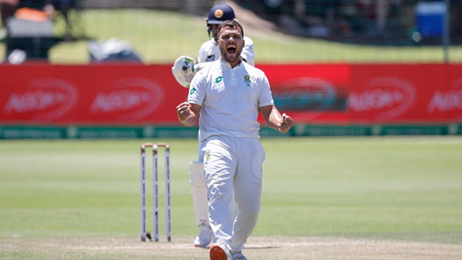 'Hi to all the haters that doubted my selection': South Africa pacer lashes out at critics after getting 7 wickets vs Sri Lanka in 2nd Test South Africa's Dane Paterson celebrates after the dismissal of Sri Lanka's Vishwa Fernando during the third day of the second Test at St Georges Park in Gqeberha on December 7, 2024.