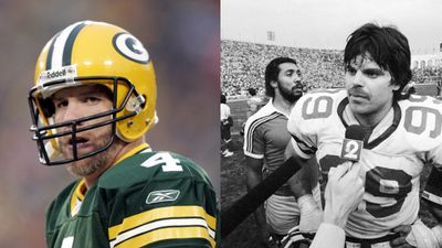 New York Sack Exchange Documentary: Ex-New York Jets star Mark Gastineau has a 20 year old grudge against Brett Favre due to this reason Mark Gastineau and Brett Favre in the frame