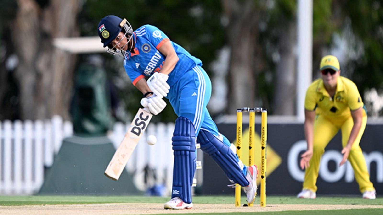 Big blow for Team India as young batter suffers knee injury before third game against Australia, unavailable for selection Priya Punia of India plays a shot during game one of the Women's One Day International Series between Australia and India at Allan Border Field on December 05, 2024.
