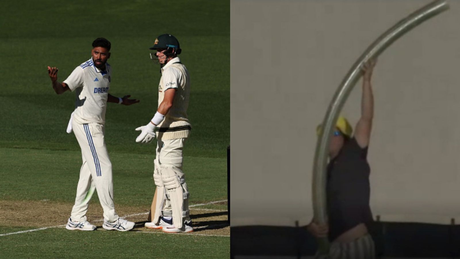 Man with 'beer snake' who sparked heated moment between Mohammed Siraj and Marnus Labuschagne reveals cost of the marvel invention Mohammed Siraj, Marnus Labuschagne, and Beer Snake man from Adelaide Test in frame