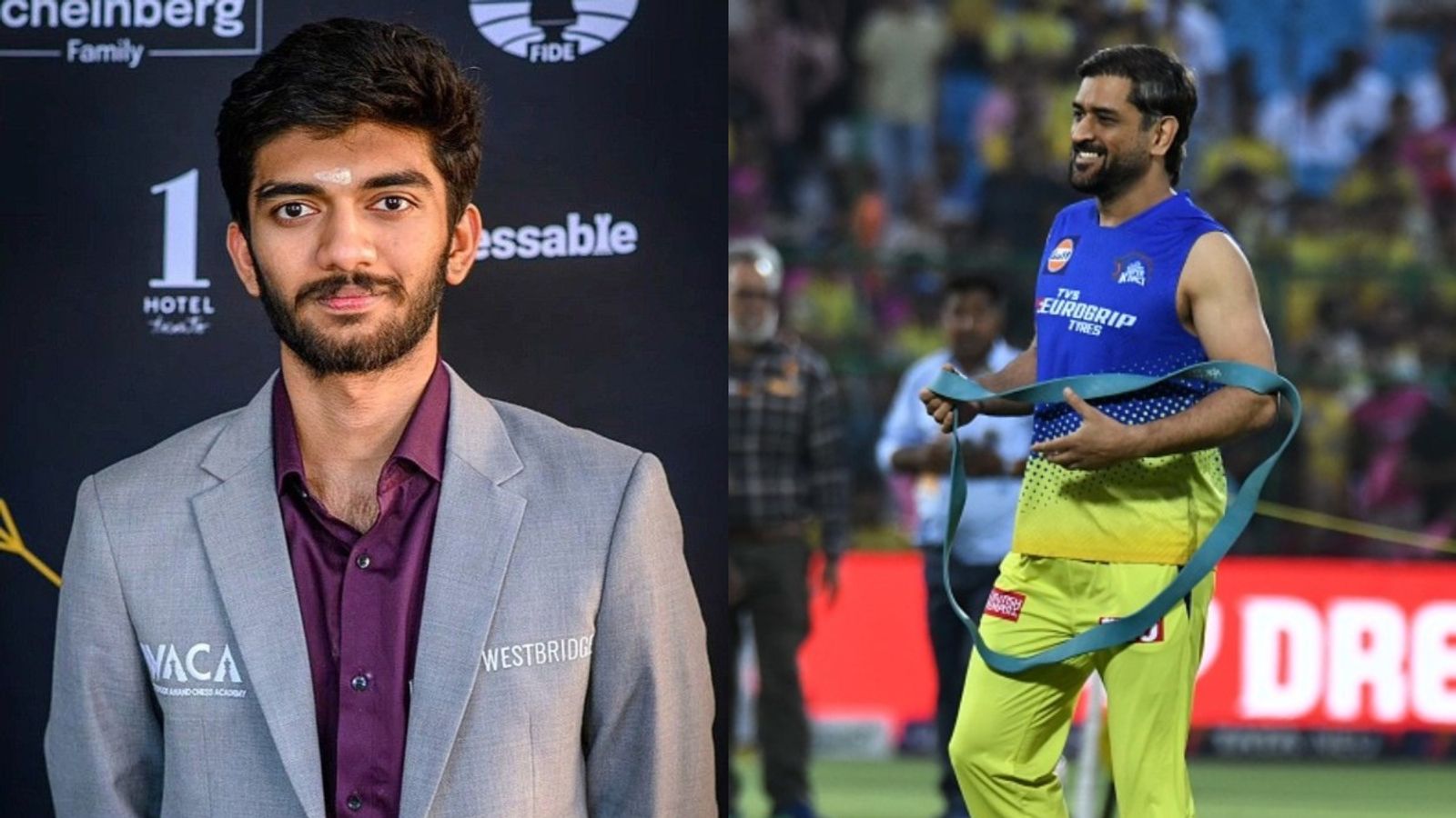 Video!! 'I am attracted to them...': D Gukesh's old video of calling MS Dhoni and Novak Djokovic his inspiration goes viral after India star becomes youngest world chess champion Video!! 'I am attracted to them...': D Gukesh's old video of calling MS Dhoni and Novak Djokovic his inspiration goes viral after India star becomes youngest world chess champion
