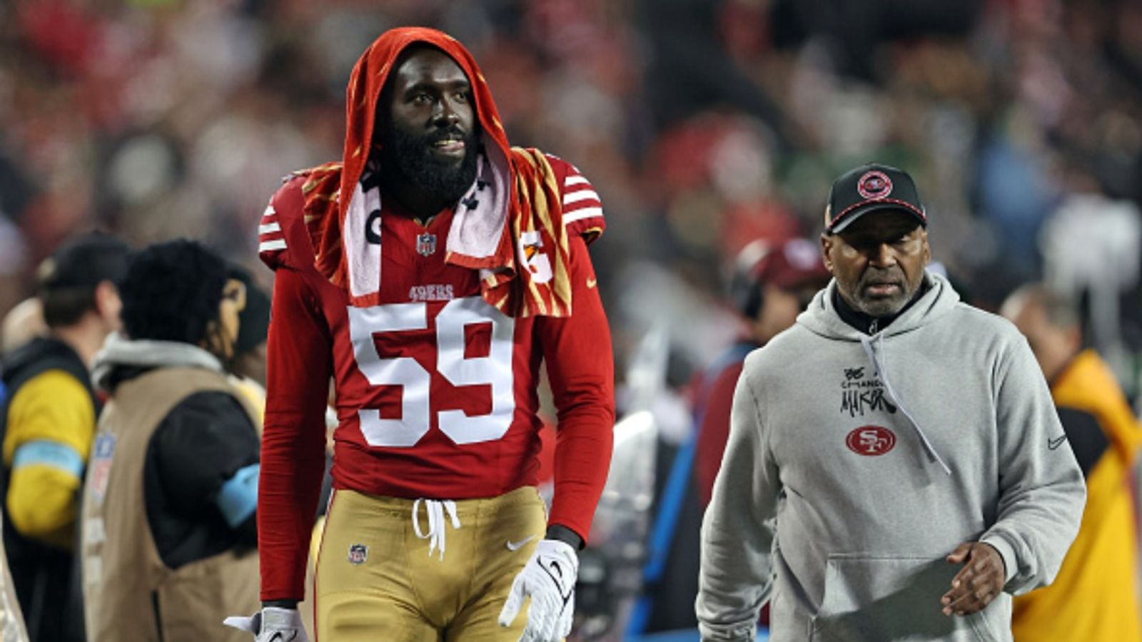 Why did 49ers Linebacker De'Vondre Campbell quit Team Midgame vs. Rams? know here Why did 49ers Linebacker De'Vondre Campbell quit Team Midgame vs. Rams? know here