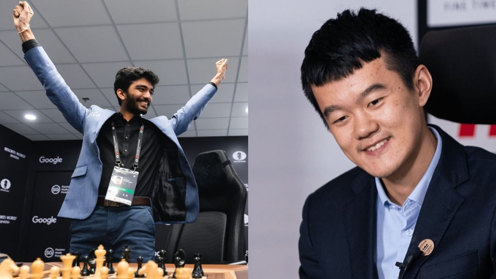 Russian Chess Federation chief accuses China's Ding Liren of losing World Championship intentionally, demands FIDE probe questioning India's D Gukesh's historic win D Gukesh and Ding Liren in the frame