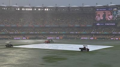 How can India make it to WTC 2023-2025 final in case 3rd Test against Australia gets washed out due to rain? Here're the scenarios General view inside the Gabba stadium as rain covers are seen over the wicket on Day 1 of the IND vs AUS 3rd Test