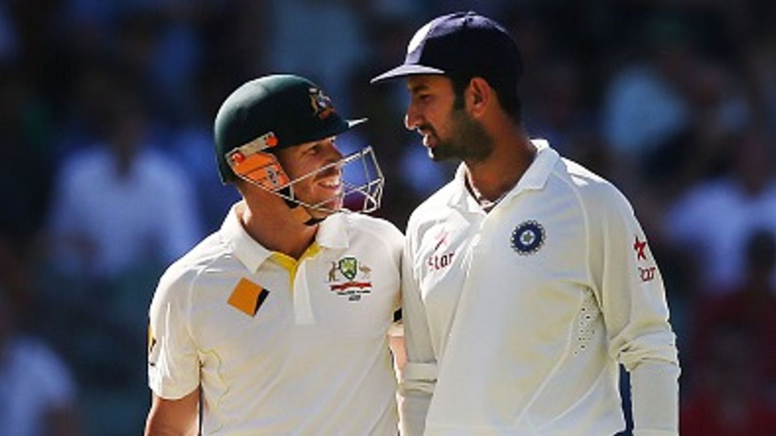 'It affected him psychologically': Cheteshwar Pujara narrates incident where he made Australia superstar's life difficult through his sledging File Photo: India's Cheteshwar Pujara (R) and Australia's David Warner in frame