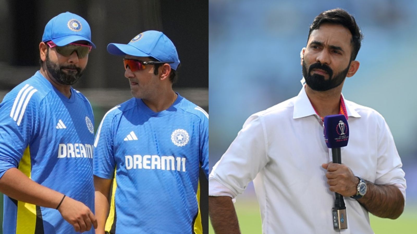 'They probably fear...': Dinesh Karthik slams Rohit Sharma, Gautam Gambhir's strategy for Gabba Test Dinesh Karthik along with Rohit Sharma and Gautram Gambhir