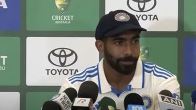 Jasprit Bumrah's reminds journalist of his record after Day 3 of Gabba Test, says 'use Google, see who has got the most number of..' India's pace spearhead Jasprit Bumrah in frame