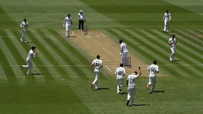 'There’s Bazball and then there’s Laughaball': Brad Hogg mercilessly blasts England star after shoddy batting in 3rd Test against NZ New Zealand's Matt Henry celebrates after dismissing England's Ben Duckett during Day 2 of the 3rd Test