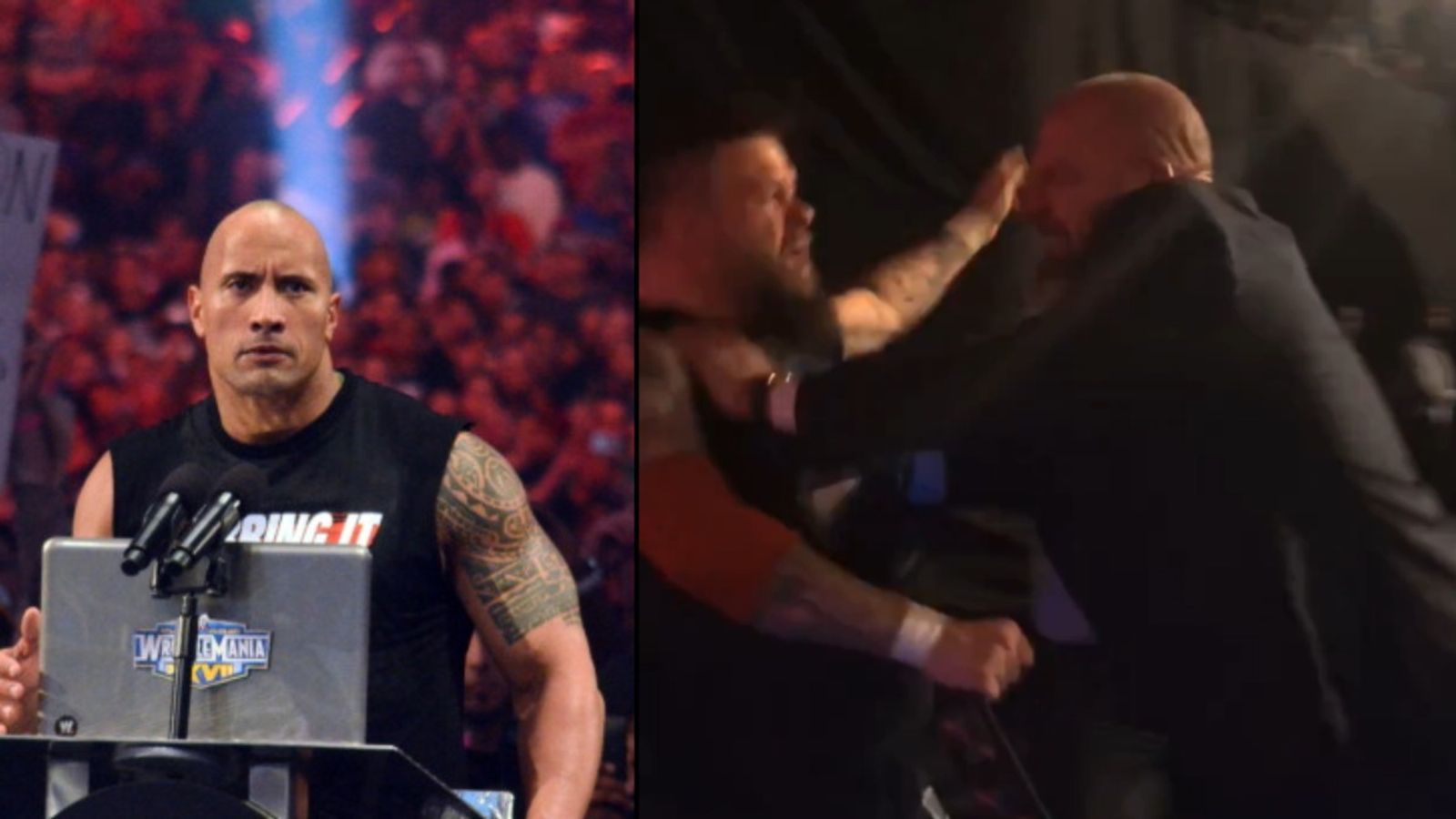 How Can The Rock save Kevin Owens if Triple H fires him for brutal post match attack on Cody Rhodes at WWE Saturday Night’s Main Event 2024 Rock, Triple H and Kevin Owens in the frame