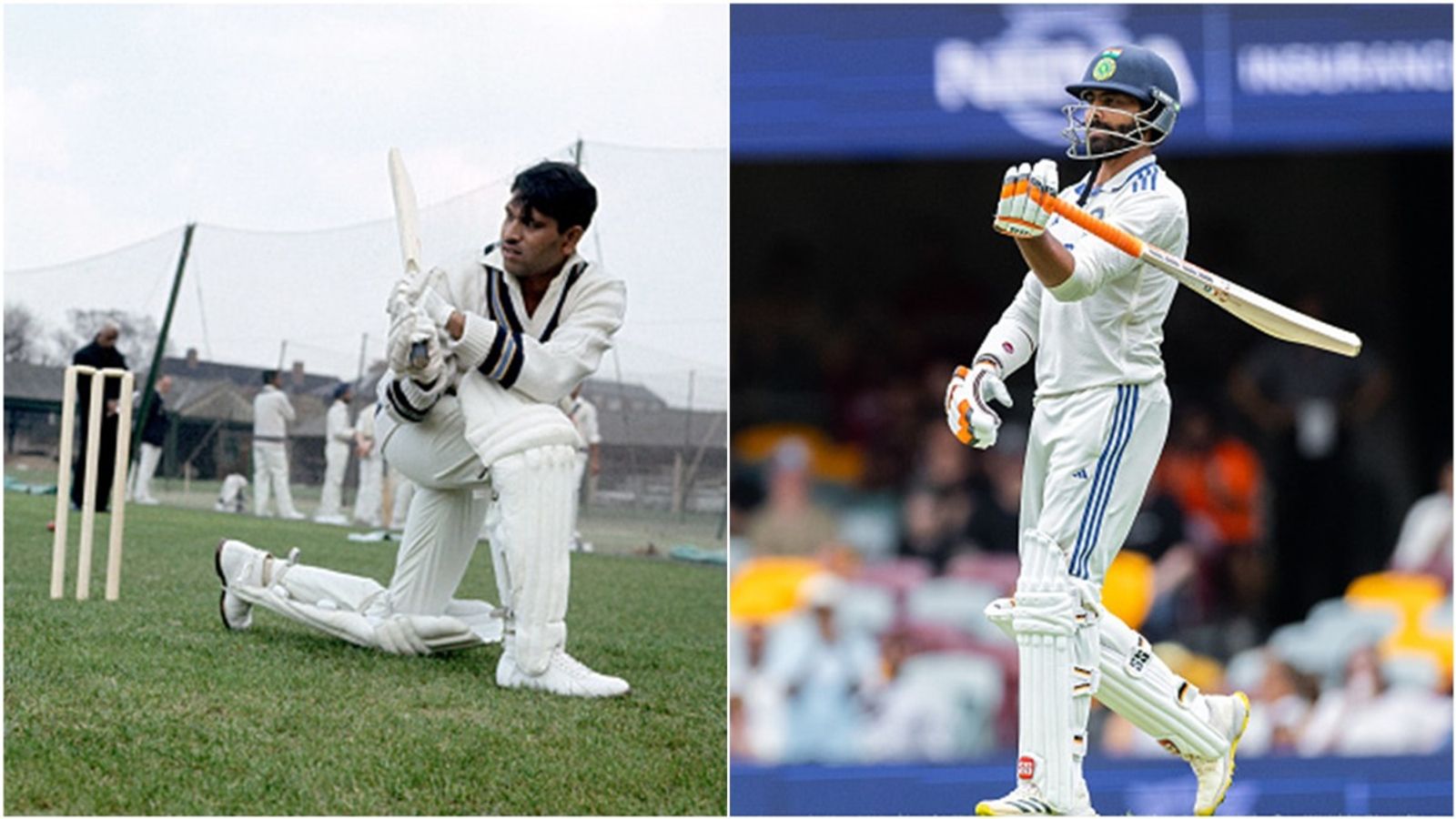 Ravindra Jadeja misses century but breaks 56-year-old record by India batter at The Gabba with his gritty 77 Former India cricketer Chandu Borde; Ravindra Jadeja celebrates his half-century at The Gabba on Day 4.