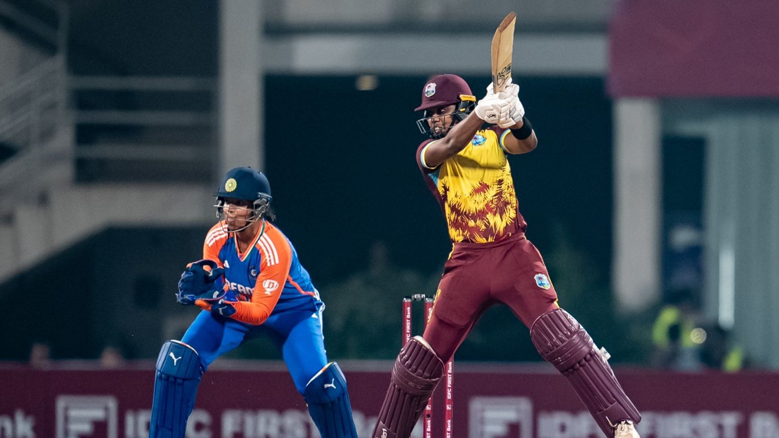 IND W vs WI W: Mumbai Indians star's carnage-filled 47-ball 85 sinks India as West Indies record emphatic 9-wicket win in 2nd T20I IND W vs WI W: Mumbai Indians star's carnage-filled 47-ball 85 sinks India as West Indies record emphatic 9-wicket win in 2nd T20I