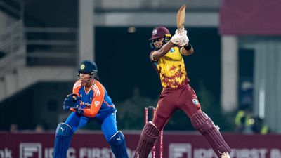IND W vs WI W: Mumbai Indians star's carnage-filled 47-ball 85 sinks India as West Indies record emphatic 9-wicket win in 2nd T20I West Indies star Hayley Matthews in action in this frame