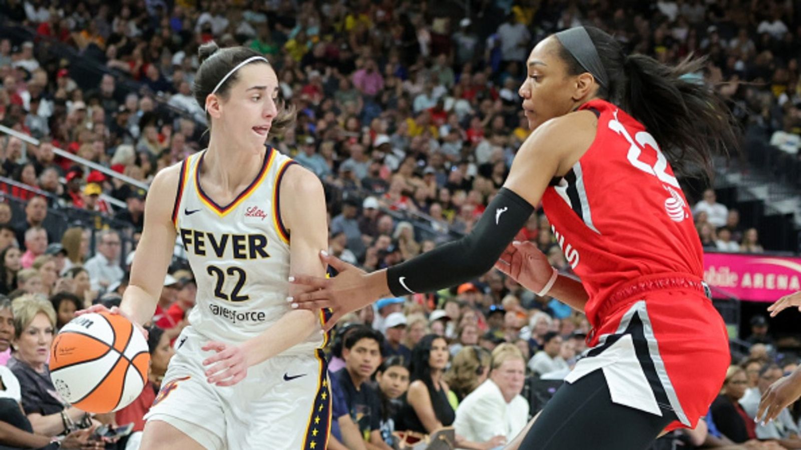 Three Time WNBA MVP signs whopping six-year extension with company worth $114 billion Caitlin Clark and A'Ja Wilson in the frame