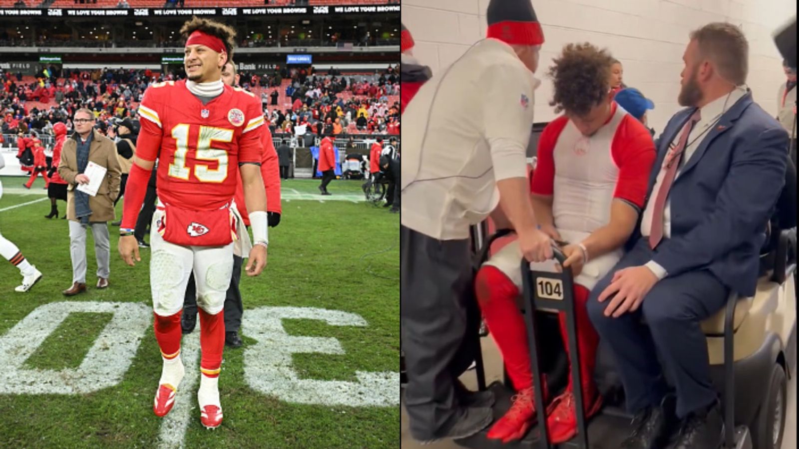 Valiant or Stupid : Chiefs QB Patrick Mahomes determined to play against Texans despite Ankle injury, here's how Patrick Mahomes in the frame