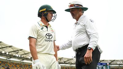 Not rain, but Australia's second innings delayed due to this reason; players told to seek shelter at The Gabba early on Day 5 Nathan McSweeney, Richard Illingworth