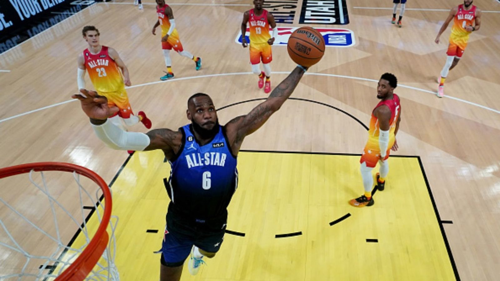 LeBron James calls for overhaul of NBA amid All Star Game's backlash says, 'There's a lot of f*****g 3s being shot' LeBron James in the frame