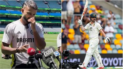 'Jo plan hai wo nahi bata sakte, wo bhi tayyar ho jayenge': Akash Deep confident that Indian pacers won't let Travis Head settle at the crease Akash Deep talks to the reporters at the MCG; Travis Head walks back to the dressing room.