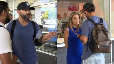 'He stood over this girl... you're nothing but a bully, Virat': Australian journalist lashes out at Kohli in defense of fellow reporter Virat Kohli involved in an heated episode with journalist (picture credit: Channel 7)