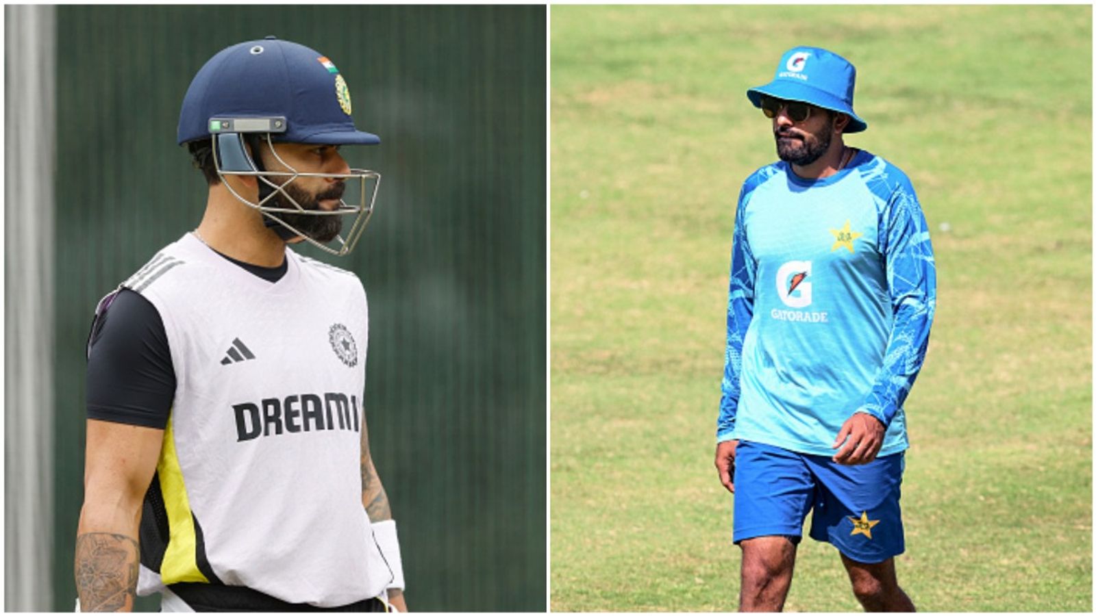 'I laugh when comparisons are made between Virat Kohli and Babar Azam': Ex-Pakistan's superstar pacer's honest remark India's Virat Kohli (L) and Pakistan's Babar Azam in frame