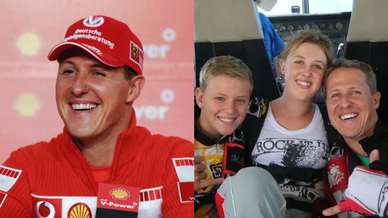 Michael Schumacher blessed with a grandchild as his daughter Gina-Marie shares joyous news Michael Schumacher with his children in the frame
