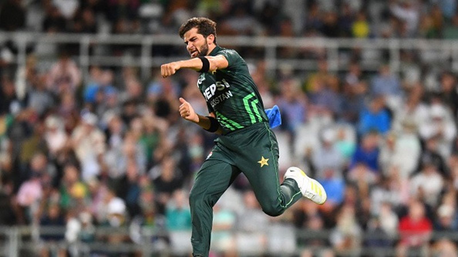 Not rested by PCB, Shaheen Shah Afridi requested selectors to exclude him from Pakistan Test squad, ace pacer set to play in this T20 league instead Shaheen Shah Afridi celebrating a wicket