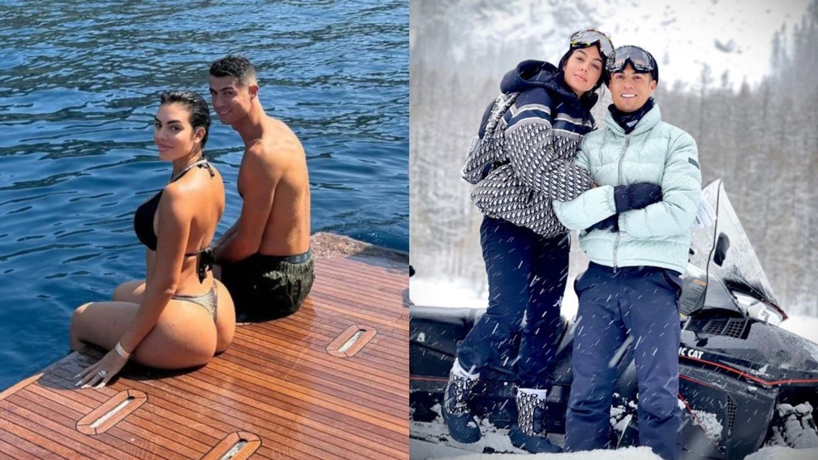 Cristiano Ronaldo banned from doing a certain activity during winter break with Girlfriend Georgina and kids, here's why Cristiano Ronaldo and Georgina in the frame