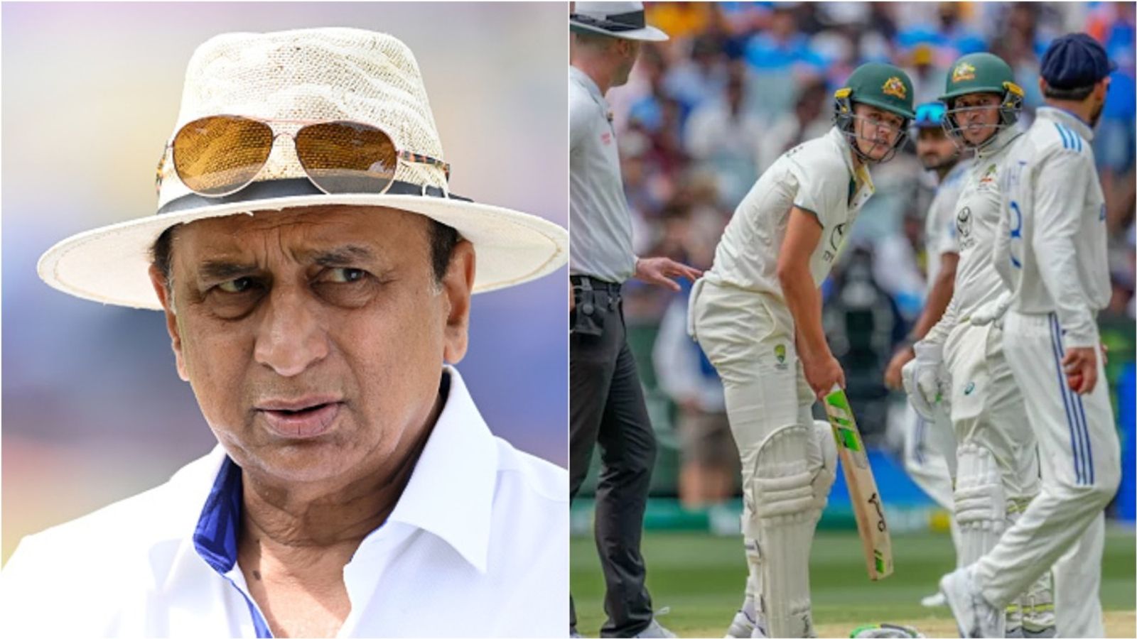'It doesn't make you smaller...': Sunil Gavaskar tears into Virat Kohli, Sam Konstas after shoulder bump episode during IND vs AUS 4th Test From Left: Sunil Gavaskar, Sam Konstas, Usman Khawaja, Virat Kohli in frame