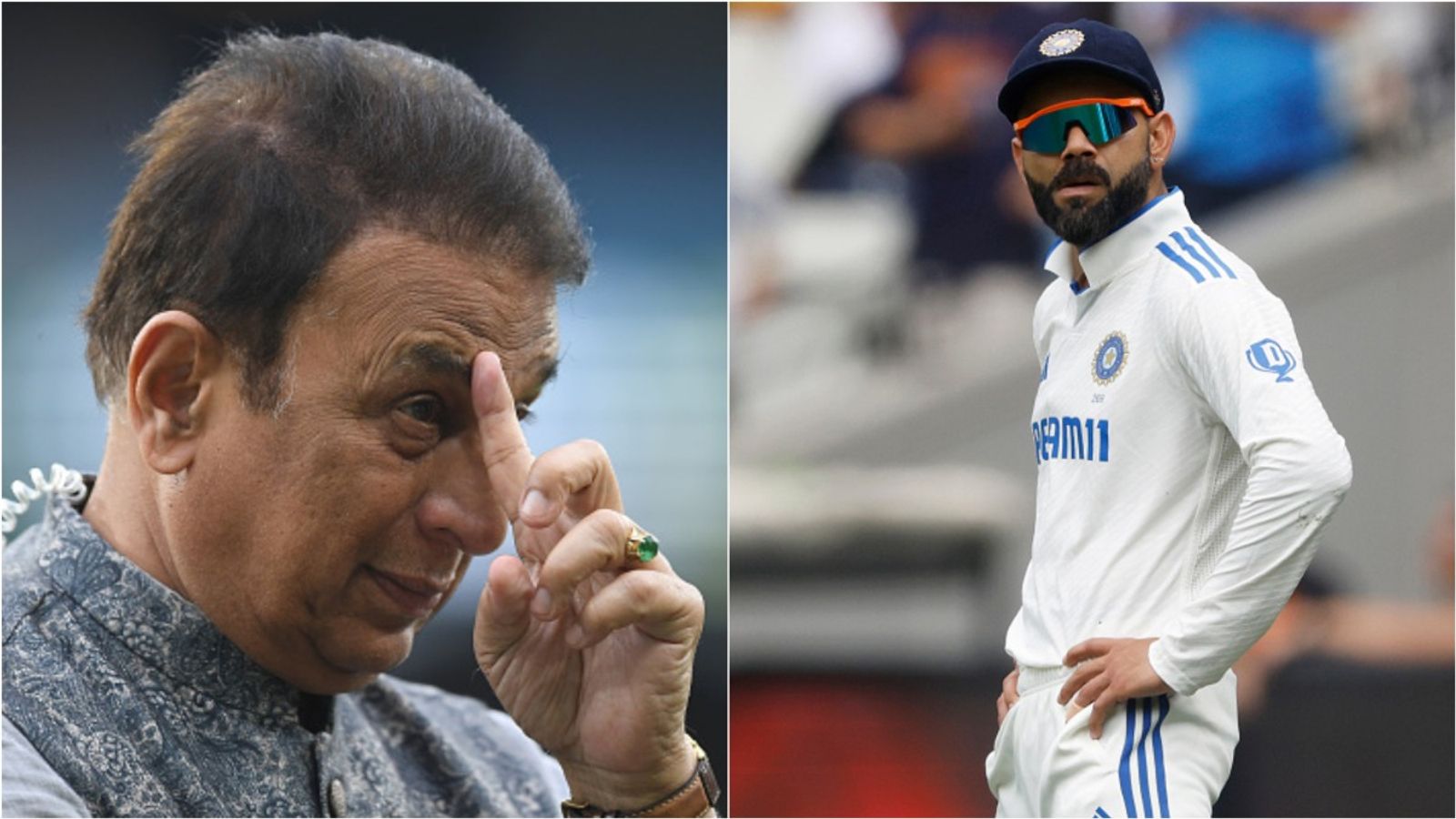 Sunil Gavaskar offers golden advice to Virat Kohli after fiery 'shoulder-bump' incident with Sam Konstas, says 'We don't want to remember him as...' Batting great Sunil Gavaskar (L) and former India captain Virat Kohli in this frame
