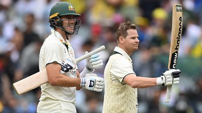 Steve Smith's record century and Pat Cummins' cameo power Australia to 474 as Indian bowlers lose the plot on Day 2 of Boxing Day Test Pat Cummins and Steve Smith in frame
