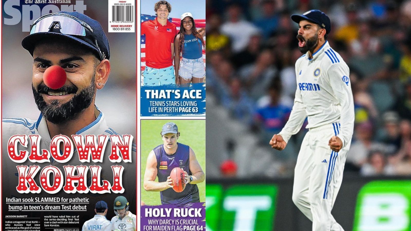 'Hasn’t won here in 14–15 years...sense of desperation': Ravi Shastri gives befitting reply to 'Clown' Virat Kohli post in Australian newspaper Australian newspaper's pathetic post for Virat Kohli