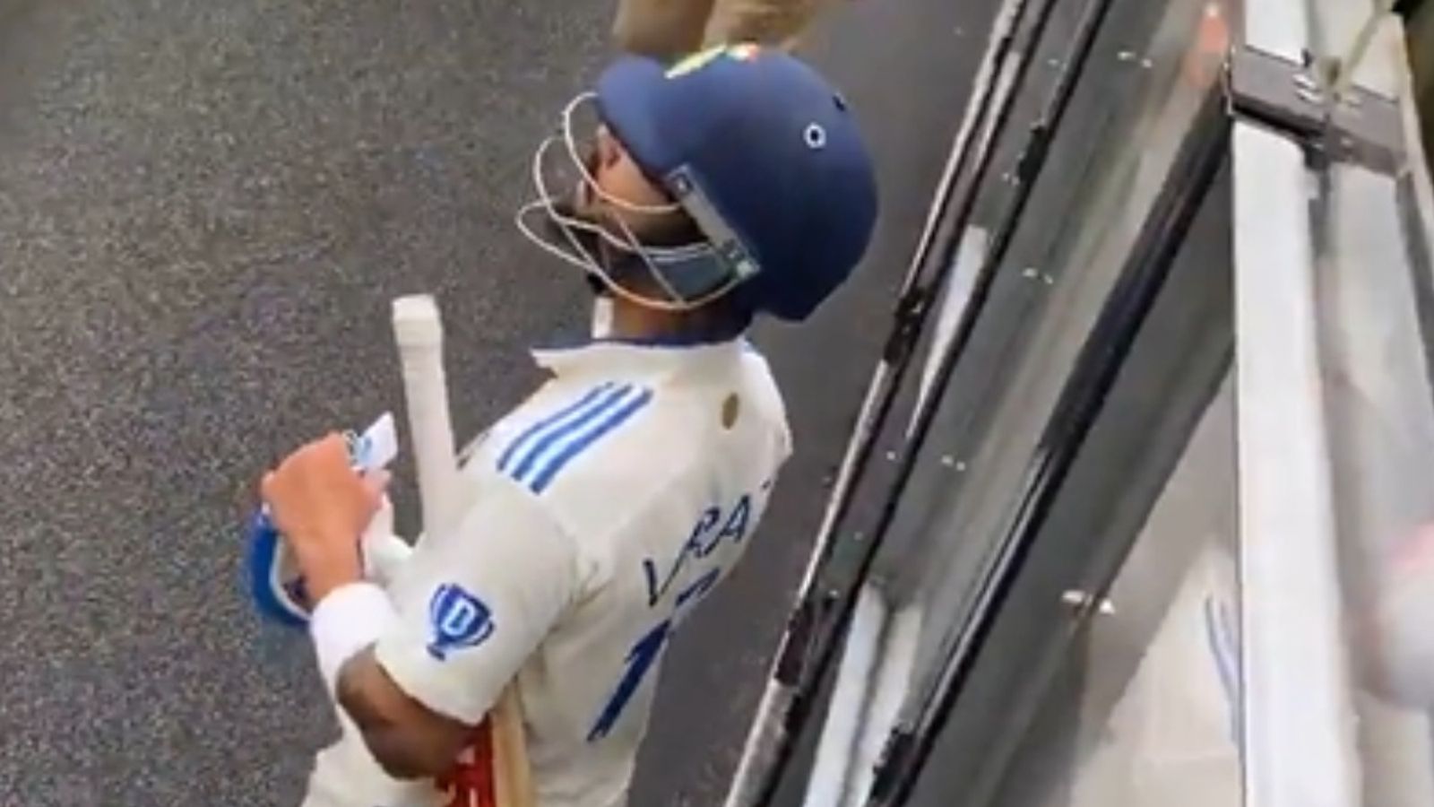 Virat Kohli almost gets into altercation with Australian fans mocking him after dismissal, guards intervenes as star batter gives death stare - WATCH Virat Kohli almost gets into altercation with Australian fans mocking him after dismissal, guards intervenes as star batter gives death stare - WATCH