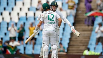 SA vs PAK: After bowling blitz Corbin Bosch breaks 122-yr-old record with robust batting as South Africa continue to dominate Pakistan in 1st Test South Africa's Corbin Bosch (R) celebrates with teammates Dane Paterson after scoring a half-century on Day 2 of the 1st Test against Pakistan