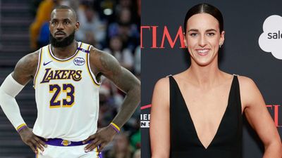 Ex NBA All star makes a startling revelation on Caitlin Clark vs Bronny James says, 'Caitlin would not score a point on Bronny...'    Caitlin Clark and LeBron James in the frame