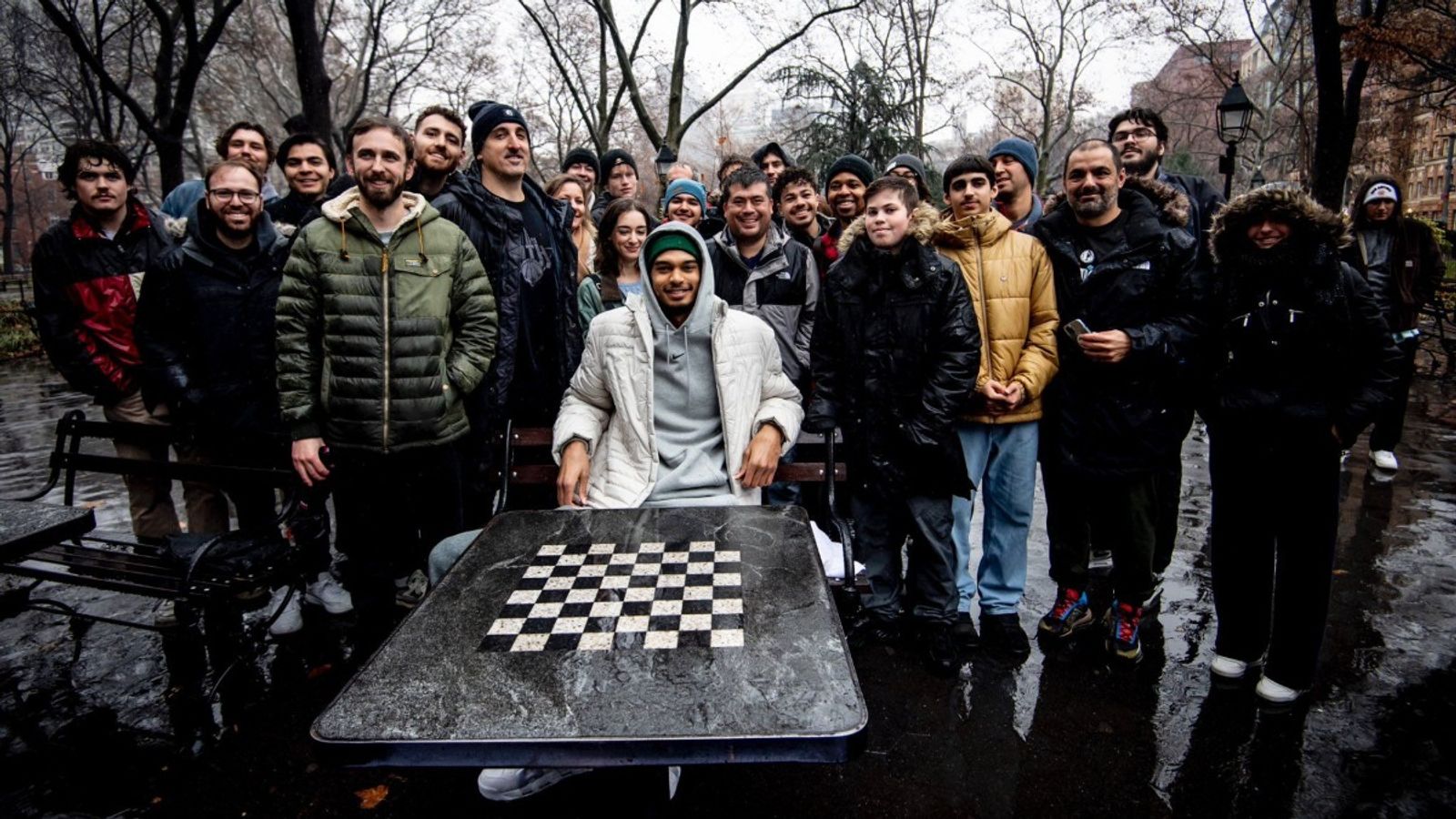 From Basketball to Chess: Victor Wembanyama enjoys downtime with NYC fans Victor Wembanyama in the frame