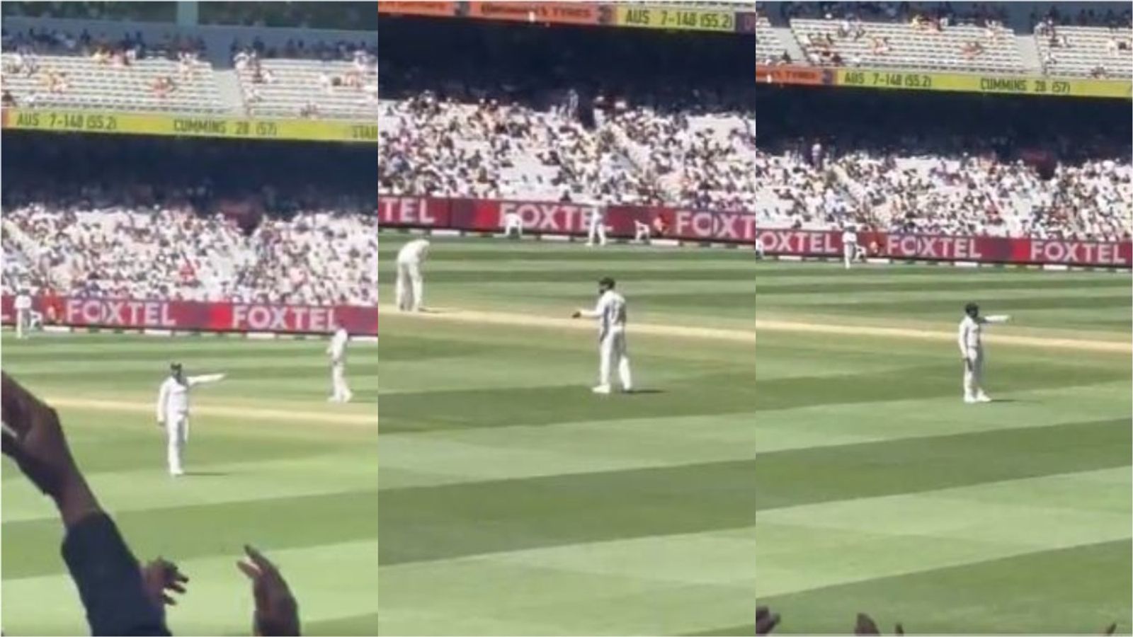 Watch: Virat Kohli orders MCG crowd to change 'Kohli-Kohli' chants to 'DSP-DSP' to cheer for Mohammed Siraj, heart winning video goes viral Watch: Virat Kohli orders MCG crowd to change 'Kohli-Kohli' chants to 'DSP-DSP' to cheer for Mohammed Siraj, heart winning video goes viral