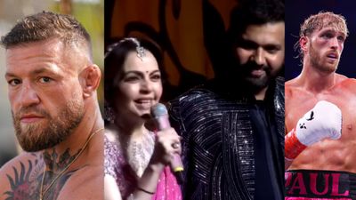 Mumbai Indians Connection : Conor McGregor confirms anticipated Boxing Bout With Logan Paul In India, this iconic stadium set to host in 2025 Conor McGregor, Nita Ambani, Rohit Sharma and Logan Paul in the frame