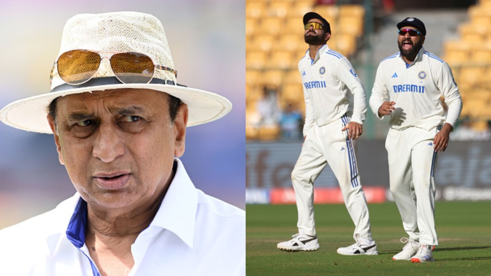 'The way they are getting out, it seems like..we will have to treat it...': Sunil Gavaskar's bold verdict on Rohit Sharma and Virat Kohli's lean patch against Australia Sunil Gavaskar along with Rohit Sharma and Virat Kohli