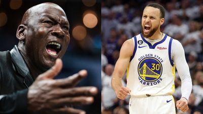 Stephen Curry strongly retorts to Michael Jordan’s comments on his Hall of Fame Worthiness says, 'we’ve heard a lot of retired guys chiming in on this generation...' Michael Jordan and Stephen curry in the frame