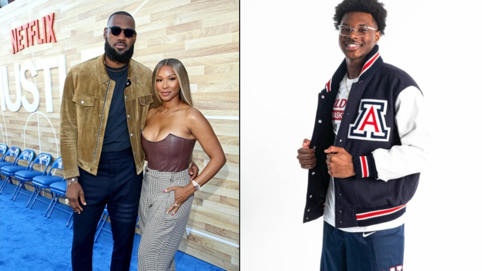 "...not gone unnoticed," LeBron James' wife Savannah James shares her thoughts on son Bryce James' major career update LeBron James, Savannah James and Bryce James in the frame