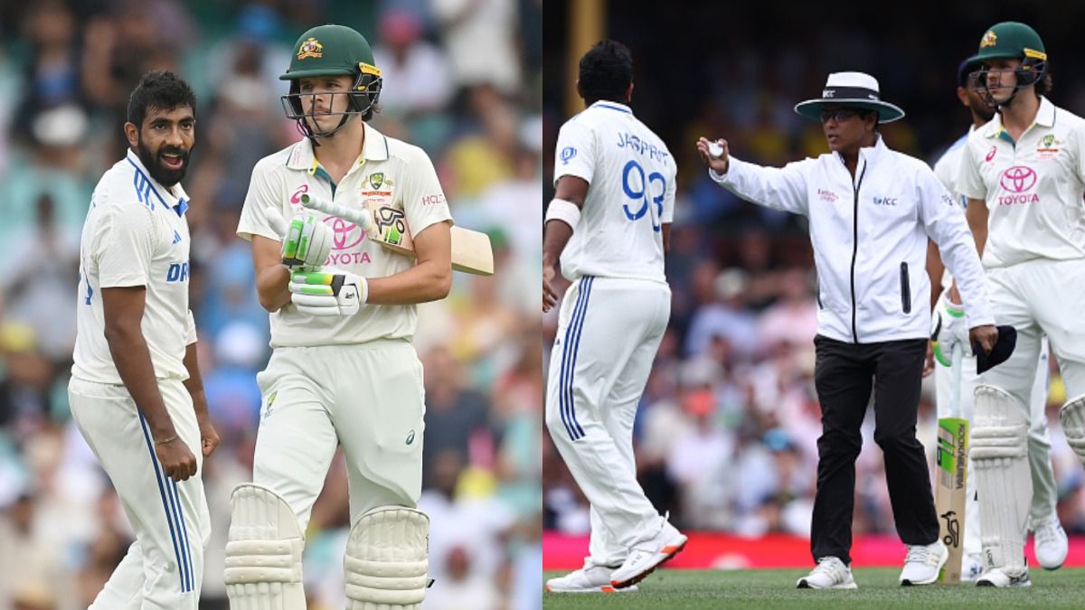 Watch: After Virat Kohli, Sam Konstas gets into heated altercation with Jasprit Bumrah, India superstar roars back to silence 19-year-old 2 balls later in perfect revenge Watch: After Virat Kohli, Sam Konstas gets into heated altercation with Jasprit Bumrah, India superstar roars back to silence 19-year-old 2 balls later in perfect revenge