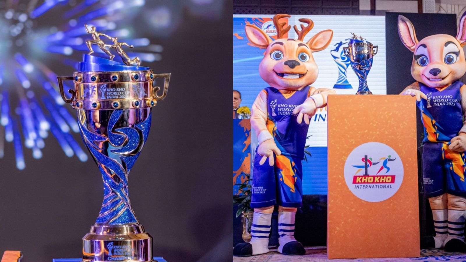 Pakistan Team applies for Indian visas to participate in first-ever Kho-Kho World Cup in India, KKFI unveils spectacular Trophy, Mascots Kho-Kho World Cup 2025's trophy and Mascots