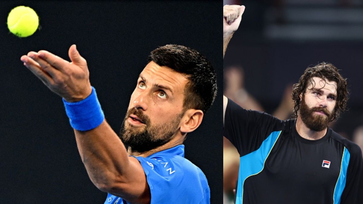 Brisbane International: Novak Djokovic falls to Reilly Opelka as he continues to chase 100th tour-level title