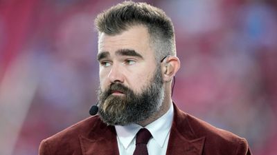 How to watch 'They Call It Late Night With Jason Kelce' : Episode Time, channel, live streaming, schedule & more Jason Kelce in the frame