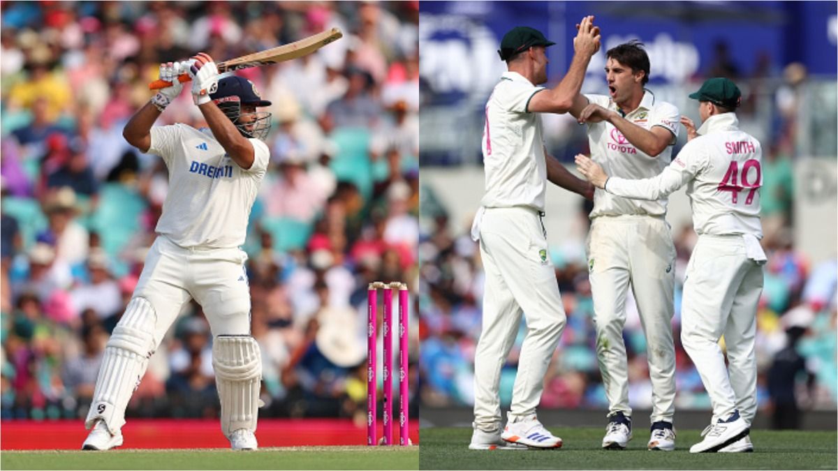 IND vs AUS, 5th Test, Day 2: Even Rishabh Pant's counter-attacking blitz couldn't do much as India in state of bother at 141/6 after bowling out Australia for 181