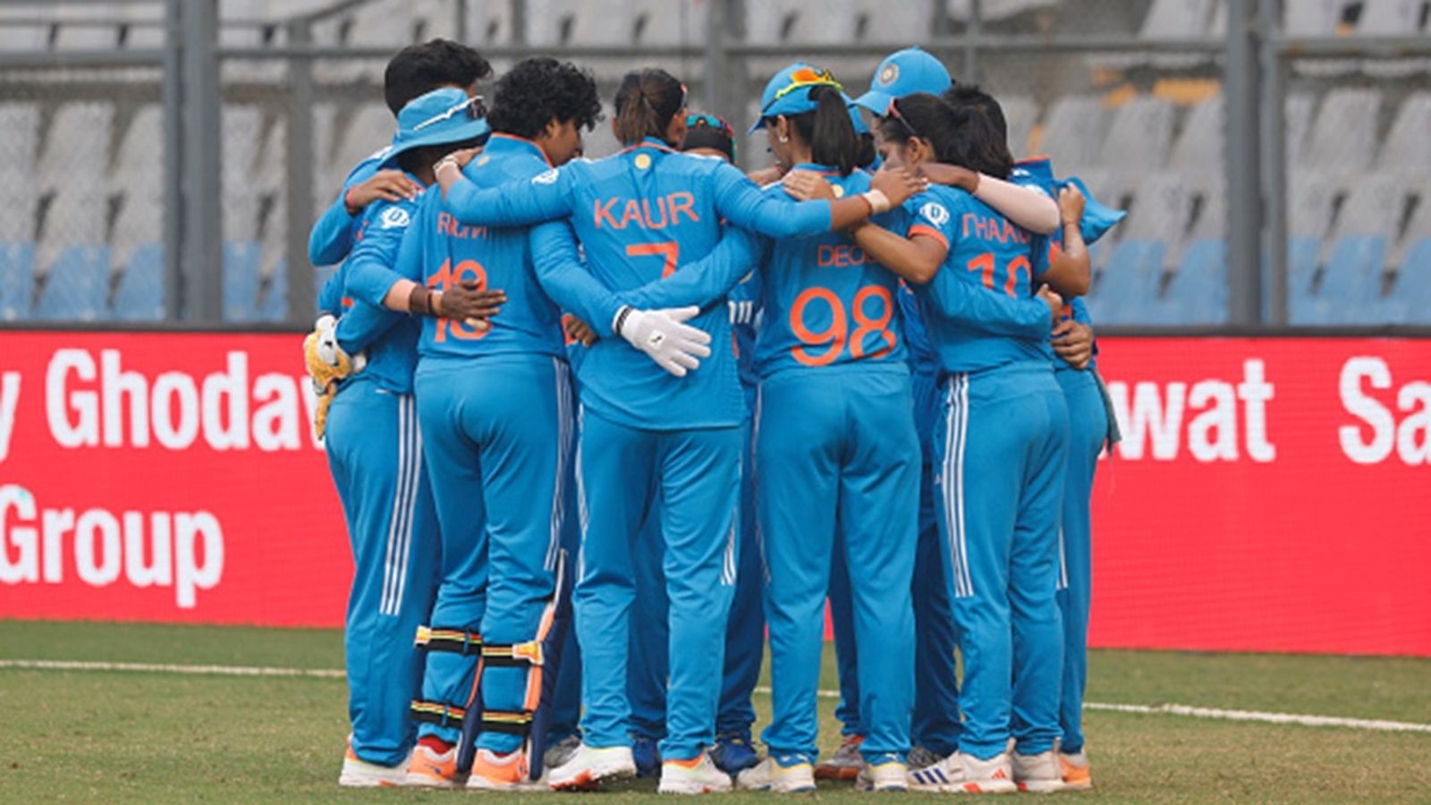BCCI announces India's ODI squad for three-match series, star pacer and captain rested Players of India make a huddle during women's One Day International Match between India and Australia at Wankhede Stadium on December 28, 2023.